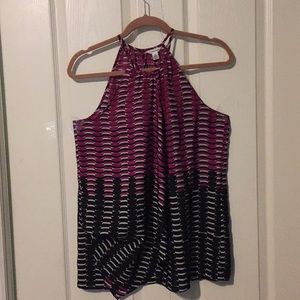 NWOT Calvin Klein sleeveless blouse